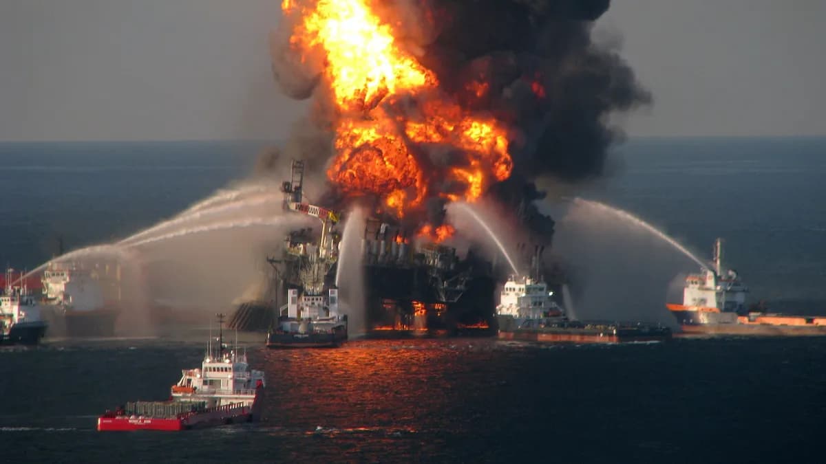 Los ecosistemas de aguas profundas del Golfo de México siguen sin recuperarse 16 años después del derrame de Deepwater Horizon