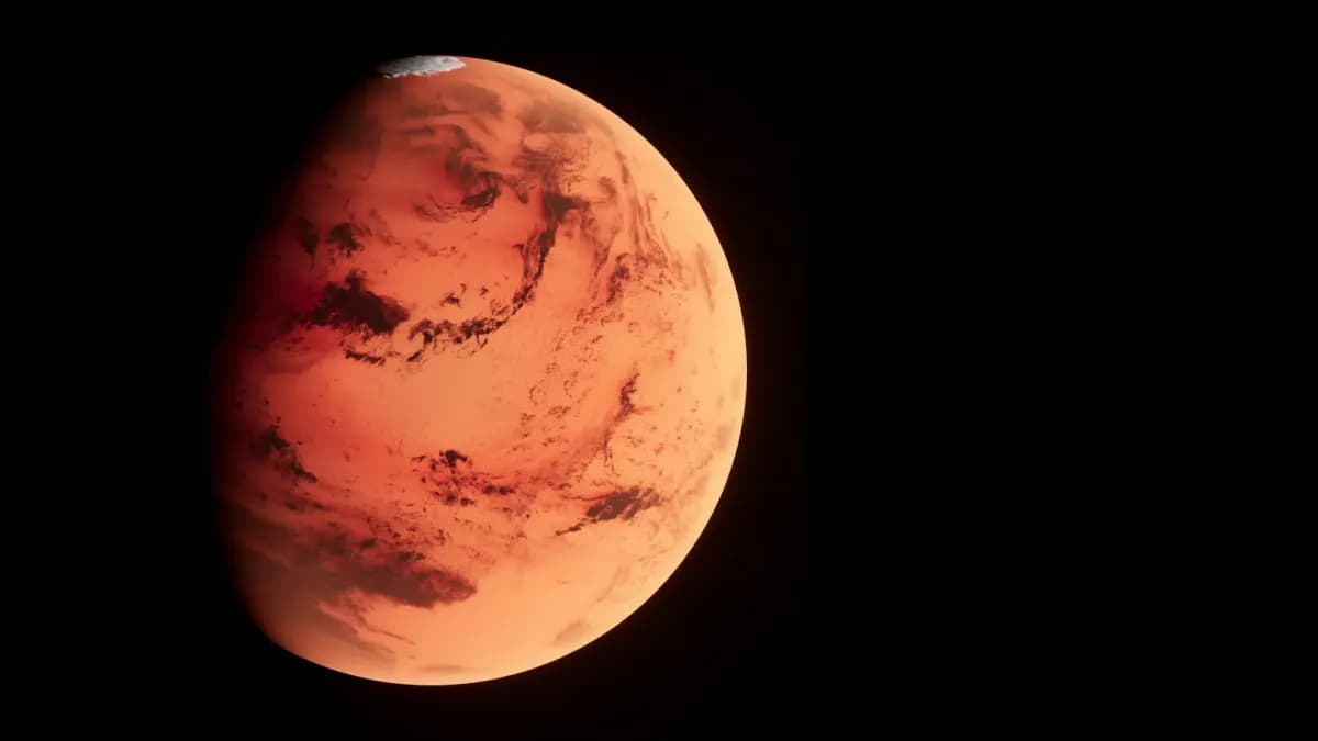 Descubren un fenómeno inédito en la atmósfera de Marte