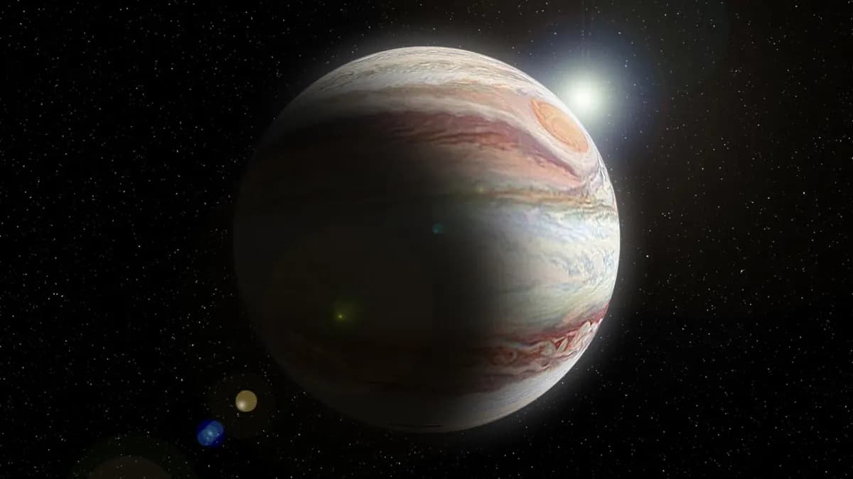 Detectan emisiones de radio de un exoplaneta por primera vez