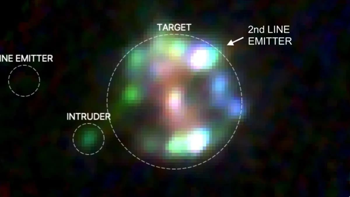 El telescopio James Webb descubre una galaxia anular única en el universo temprano