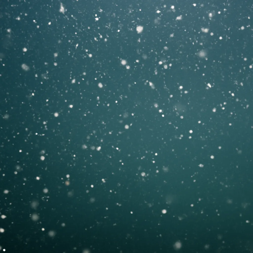 La viscosidad de la nieve marina y su impacto en el almacenamiento de carbono en los océanos
