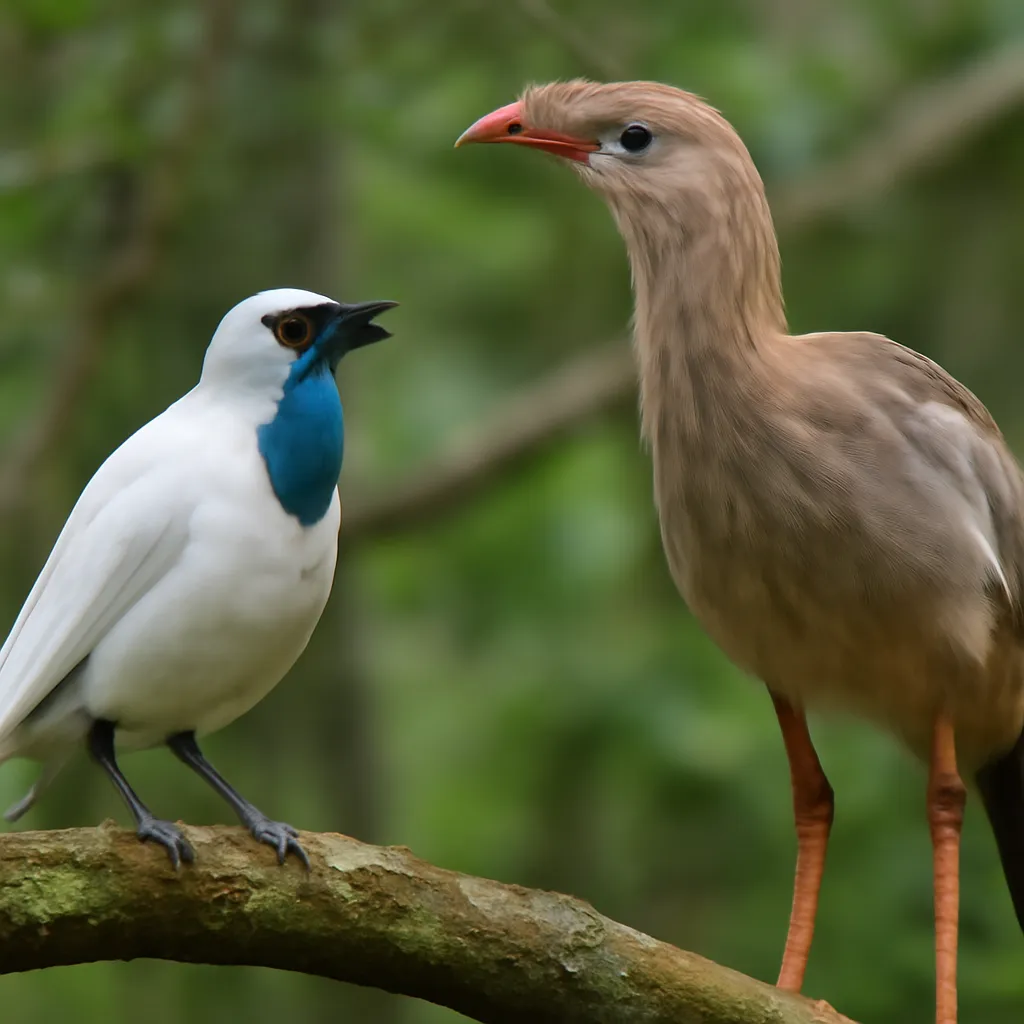 Los pájaros más ruidosos del mundo superan los 120 decibelios