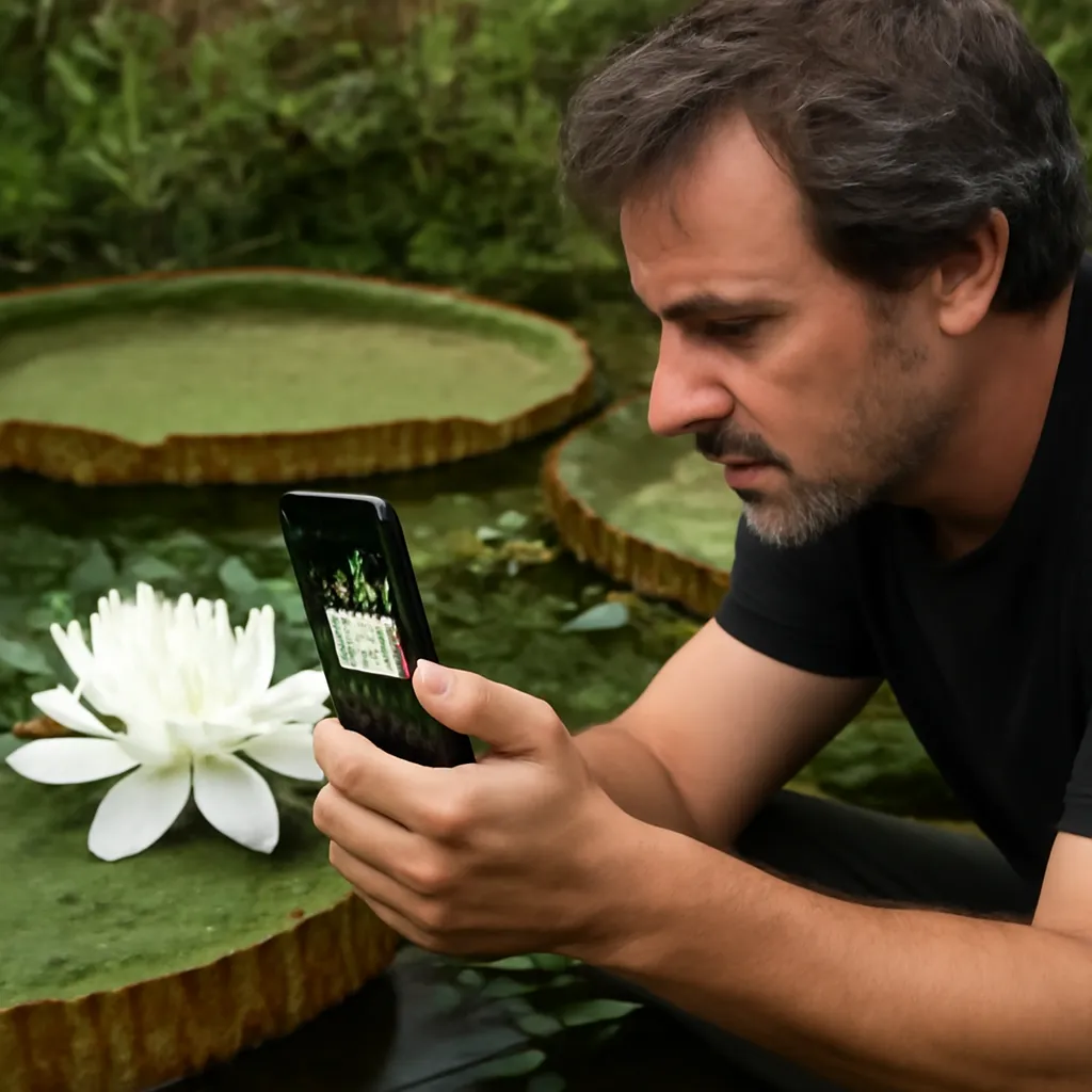 Descubren una nueva especie de lirio de agua gigante en Colombia