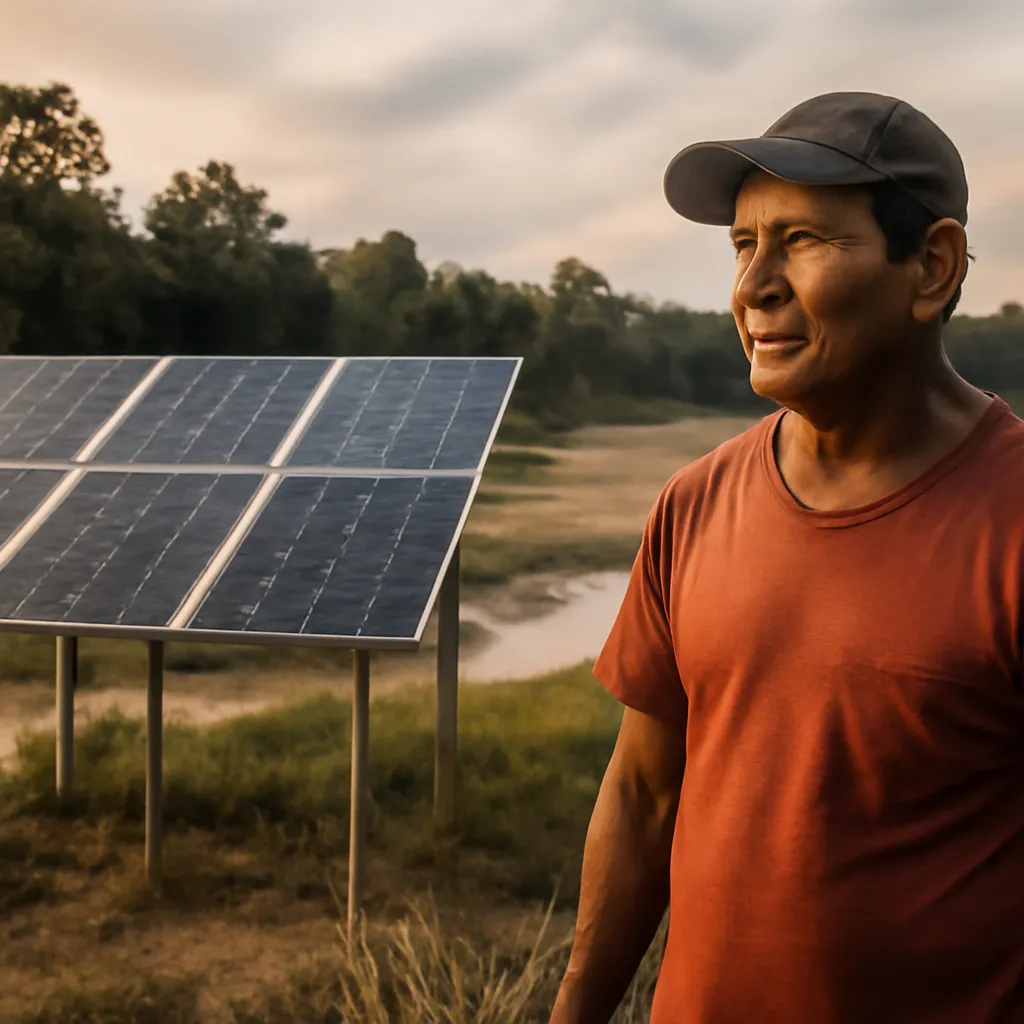La energía solar transforma comunidades amazónicas en Brasil