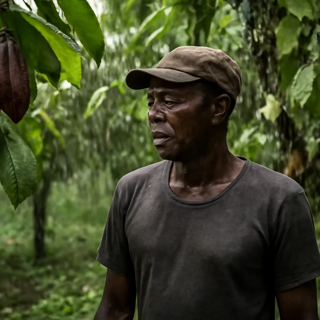 Lluvias intensas afectan la producción de cacao en Ghana