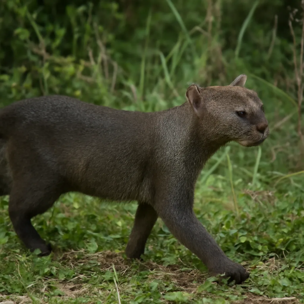 El jaguarundi: de común a amenazado en la lista roja