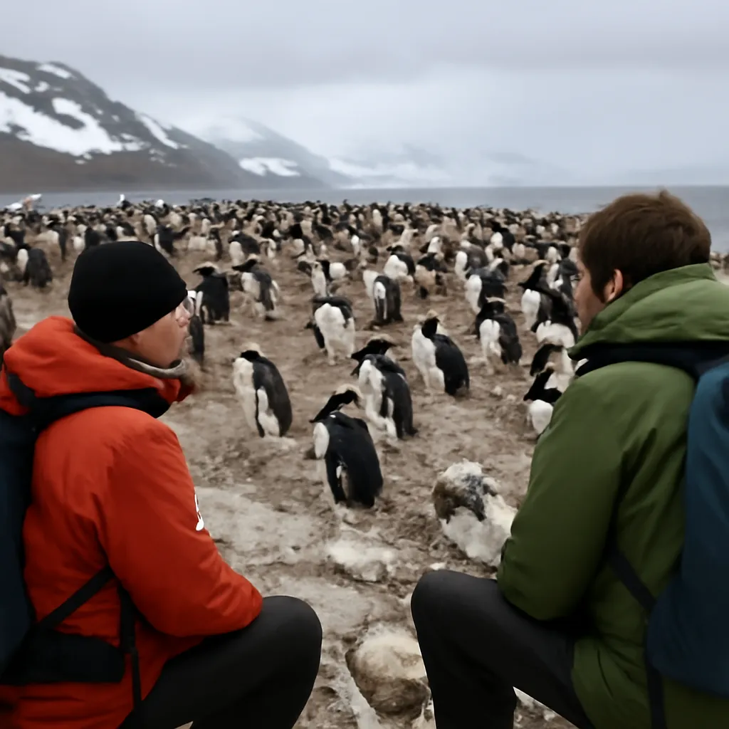 Los pingüinos de la Antártida y su sorprendente emisión de metano