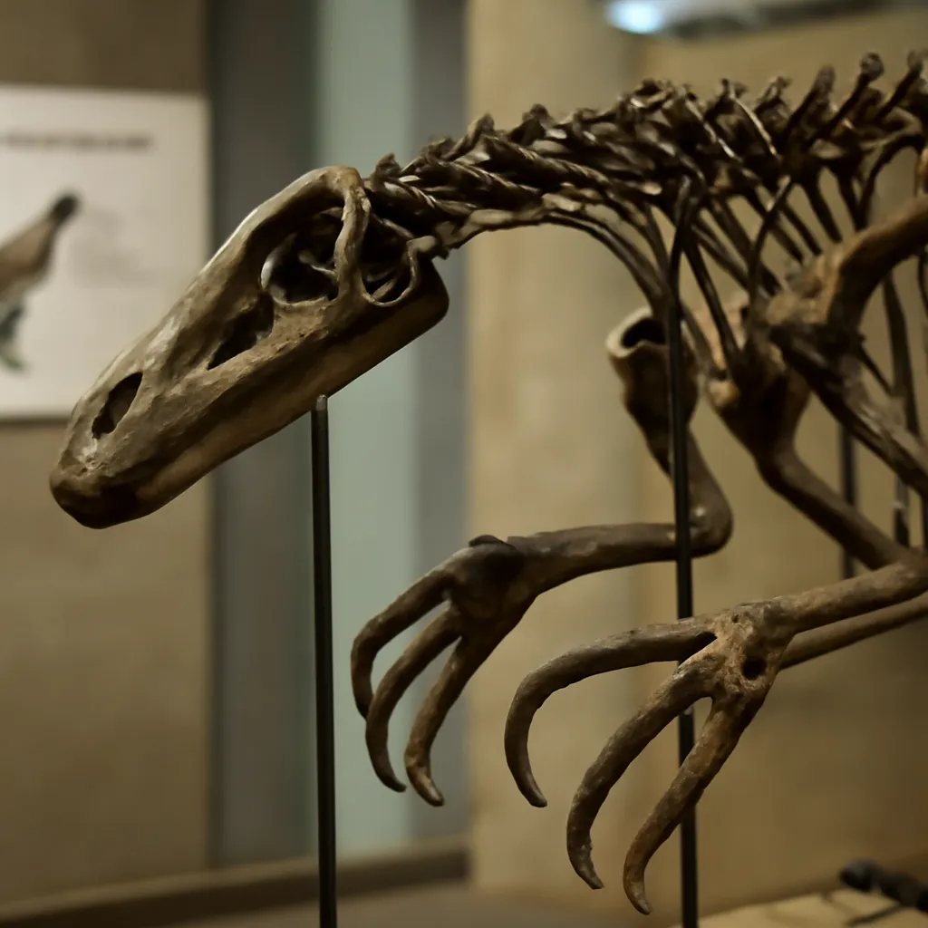 Descubren un nuevo dinosaurio herbívoro con garras gigantes en China